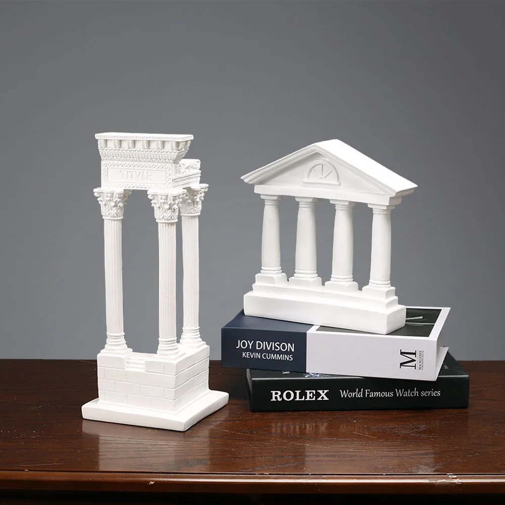 

Greek ancient city temple building model decoration decoration home living room Decoration Home Living Room Office TV Cabinet