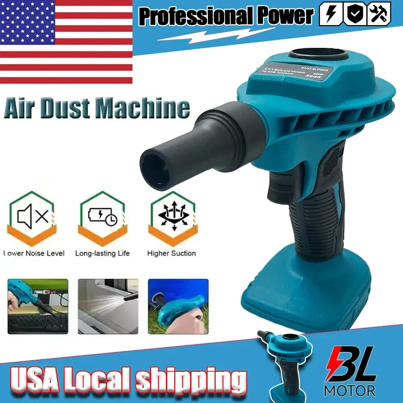 

Аккумуляторный пылесос-насос 2-в-1 для Makita: эффективный, перезаряжаемый, для чистки компьютеров, электроинструмент, 18В аккумулятор