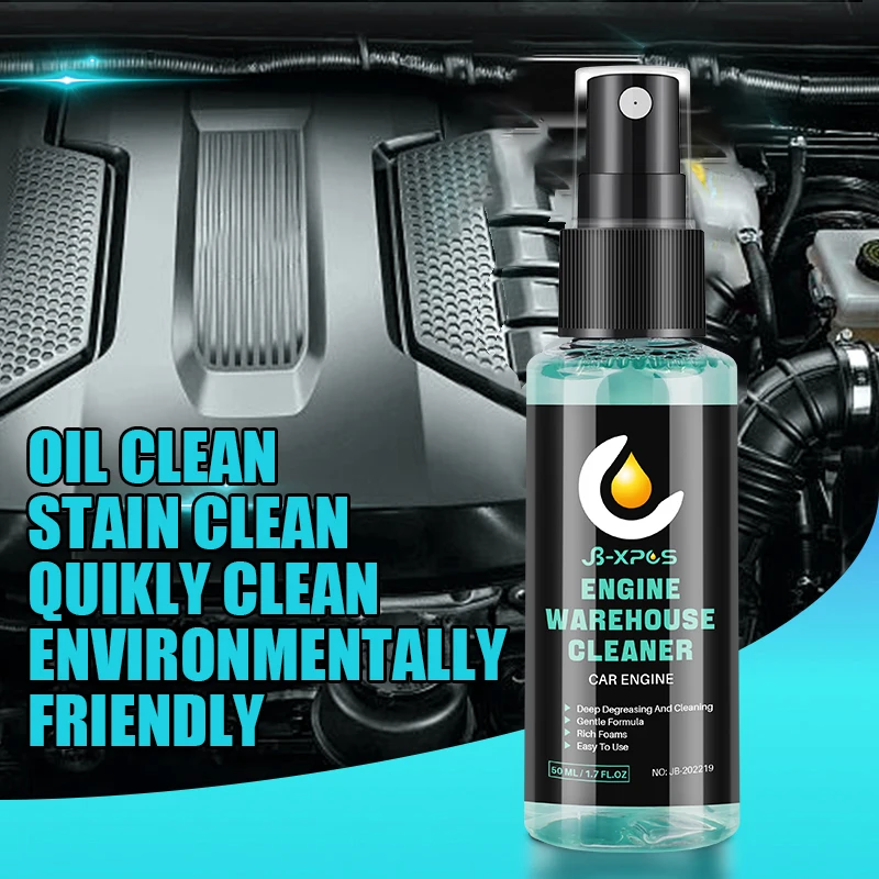 JB 19 Engine Warehouse Cleaner Remove Heavy Oil Dust Degreaser Quick & Bright Cleaning Product for Engine Compartment Car Care