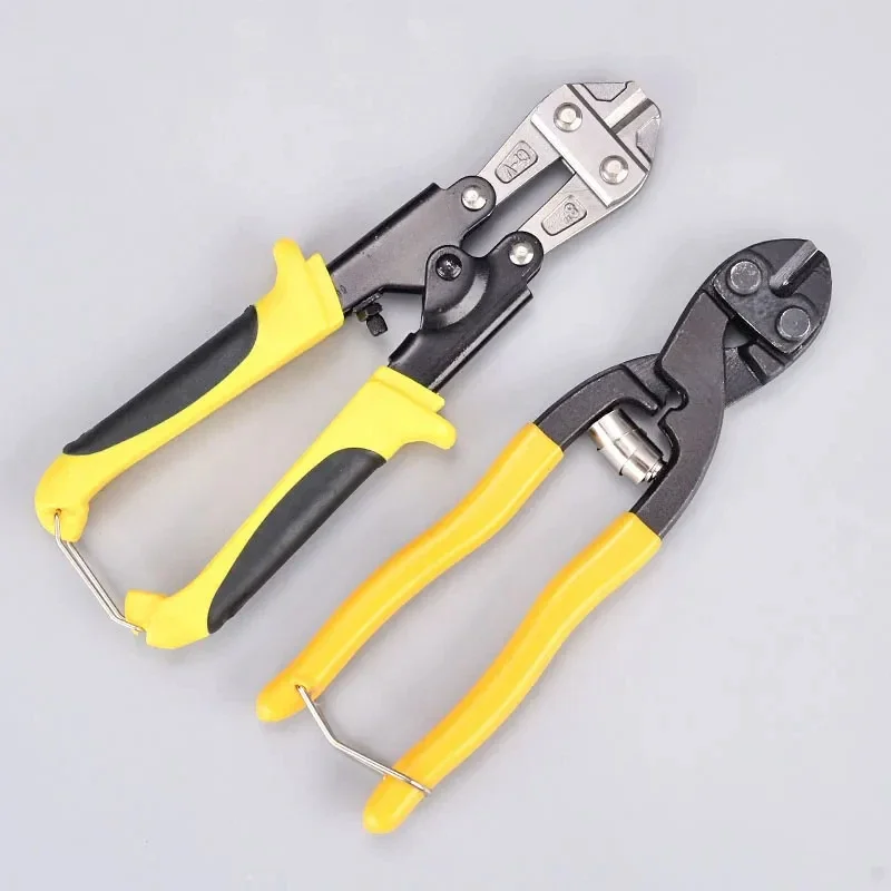 Bolt Cutter 8-inch Mini Bolt Cutter 8 Inch Labor-saving Multi-tool Steel Scissors Bolt Cutter Mini Large Handle  Cutters New