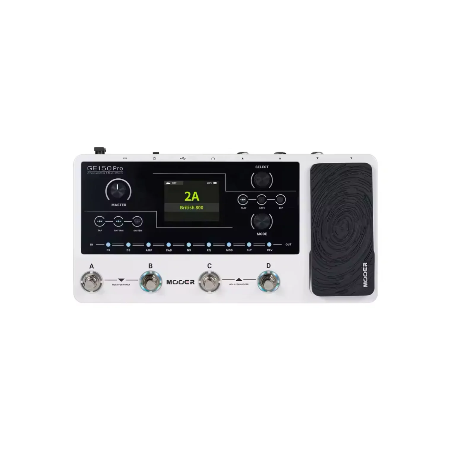 Mooer GE150 Pro Multi Effects Processor - Guitar Pedal for Gtr, Studio & Stage