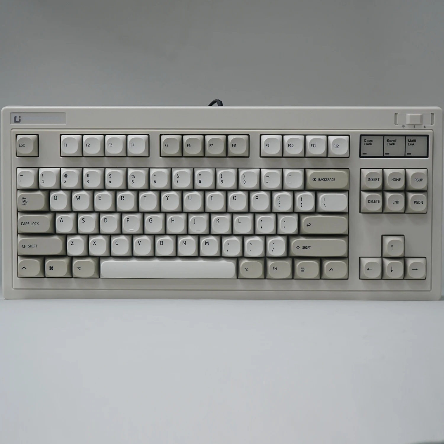 Keebox PBT MA Profile IBM Keyboard Style Key Caps Retro Grey Keycaps For 87 98 104 Layout Dye Sub Keycaps