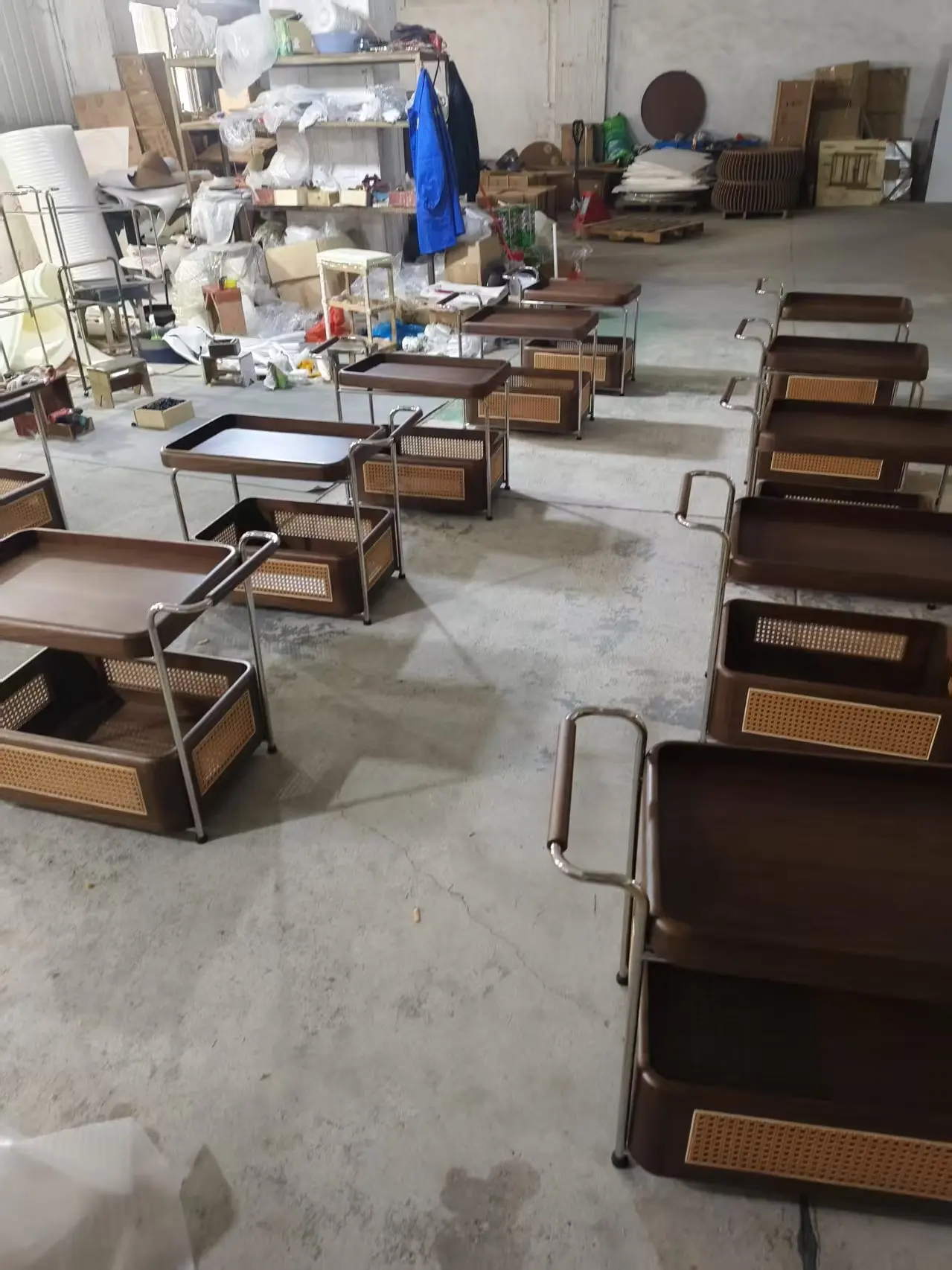 Hotel trolley on wheels Coffee side table