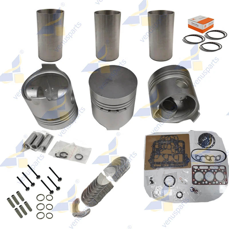 

DH1101 D1101 Overhaul Rebuild Kit For Kubota L245 L245DT L245C Piston Rings Cylinder Liner Full Gasket Set Bearing Engine Parts