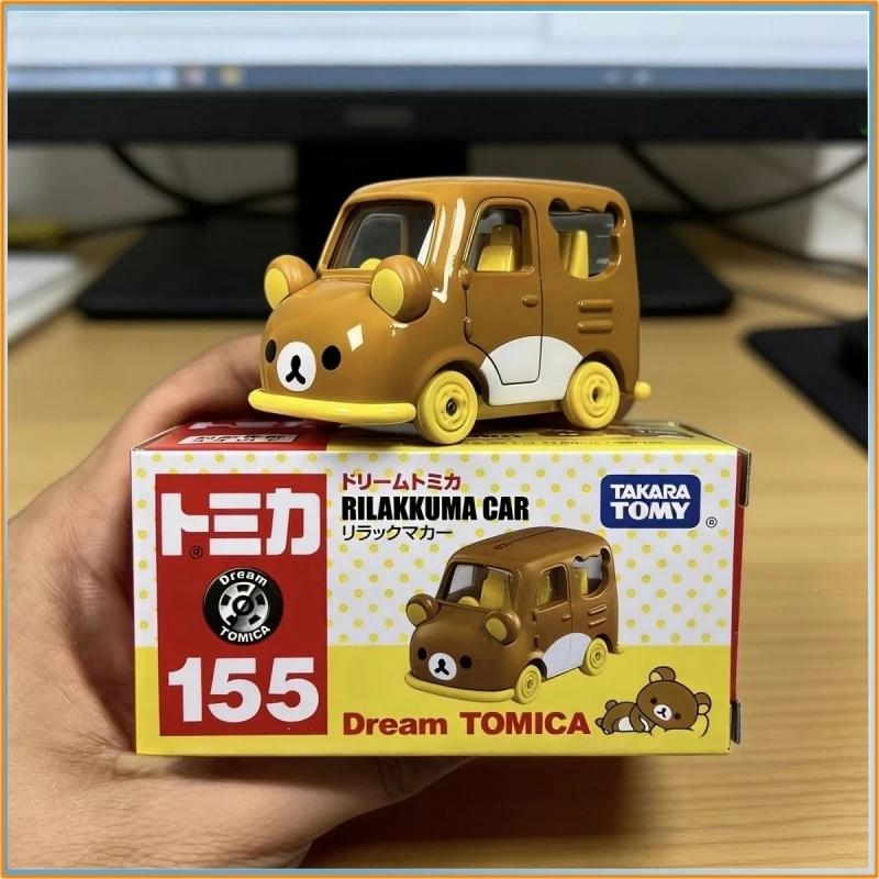 

In Stock Genuine Tomica Rilakkuma Die-Cast Car Model 223443, Miniature Toy Car Model Toy Gift For Fans