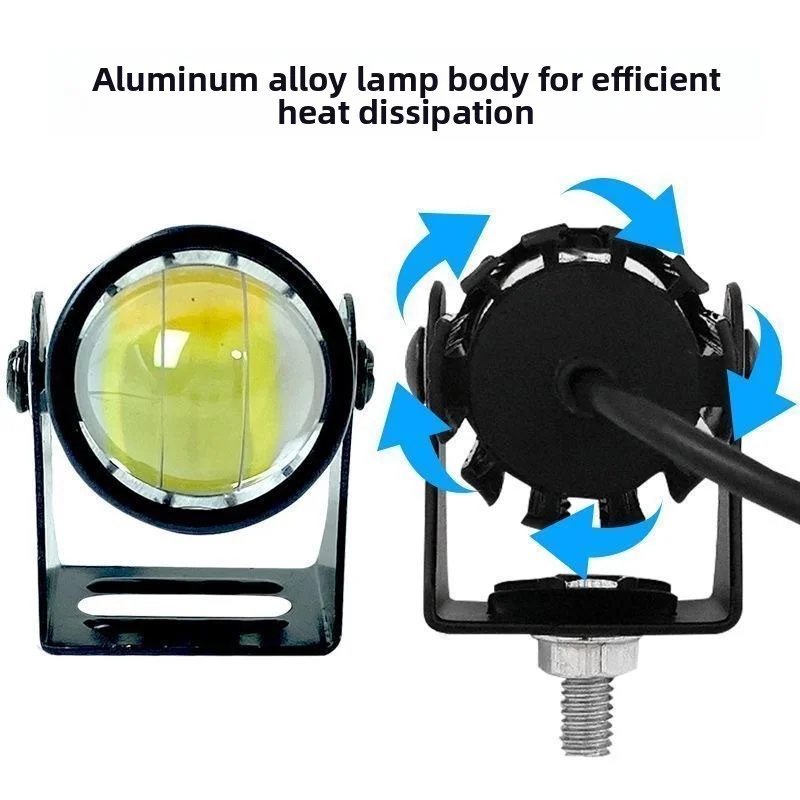1/2 Pezzi Faro LED Universale - Universal Motorcycle Led Headlight Projector recensione e prezzo