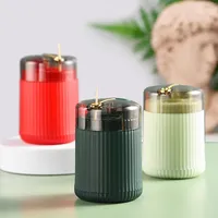 Pop-up Automatic Toothpick Dispenser Portable Plastic Toothpick Holder Container Creative Press  Toothpick Storage Box Organizer