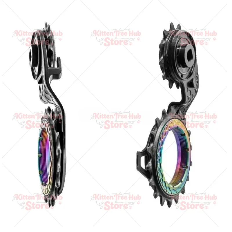 Carbon Fiber Ceramic Bearing Jockey Pulley Ultralight Rear Derailleur Guide Wheel