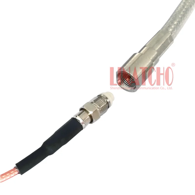 LINATCHO 5 Meters SC-5MS 5D-FV Antenna Coaxial Cable N Male Connector FT-7800 FT-7900 Mobile Car Radio
