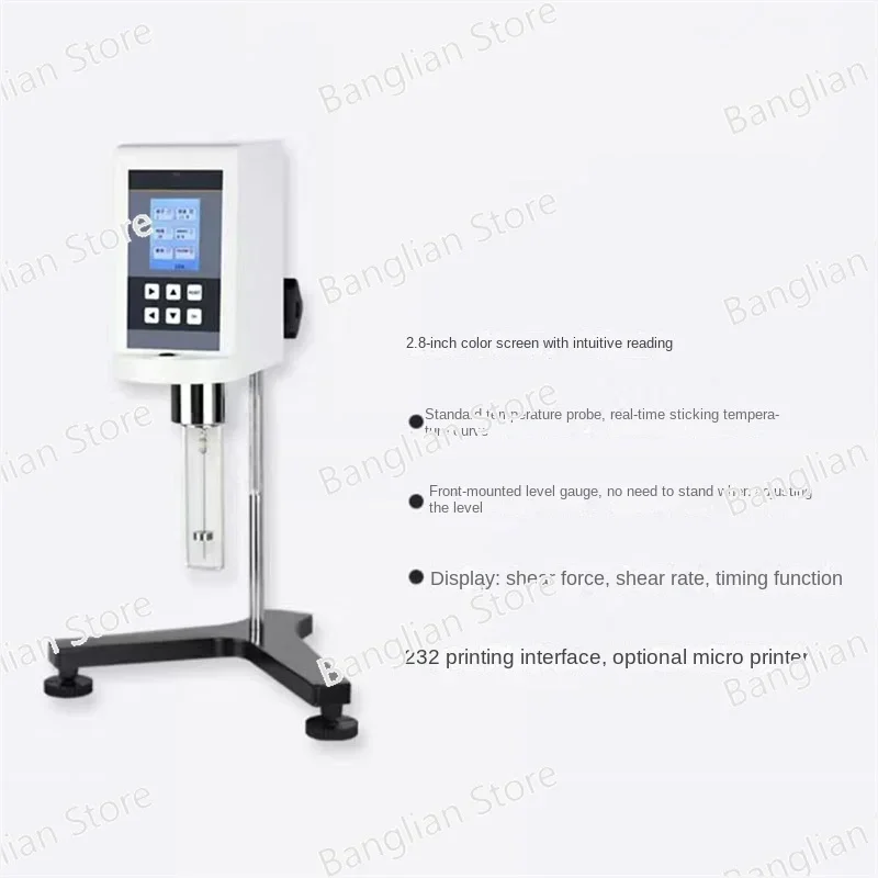 NDJ-8S NDJ-5S NDJ-9S Rotary Digital Viscometer Viscosity Tester 10~6000000 MPa.s Viscometer with Temperature Sensor