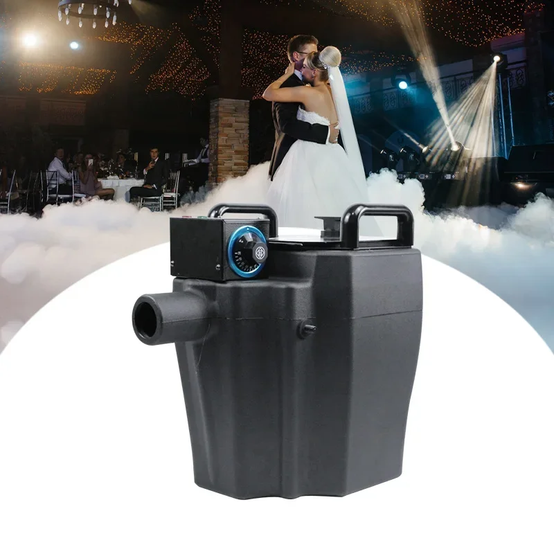 3500W Nimbus Dry Ice Low Fog Machine Base Heavy Smoke Cloud Effect Ground Lying Fogger For Halloween Stage Wedding