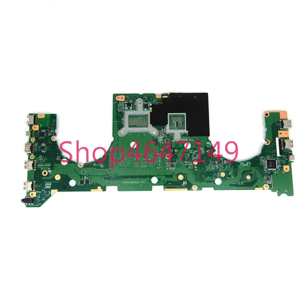 Laptop Motherboard With Cpu I7 7700 With GPU 1050 For Asus ROG STRIX GL703VD   Motherdoards  Dabklmb28a0 Used