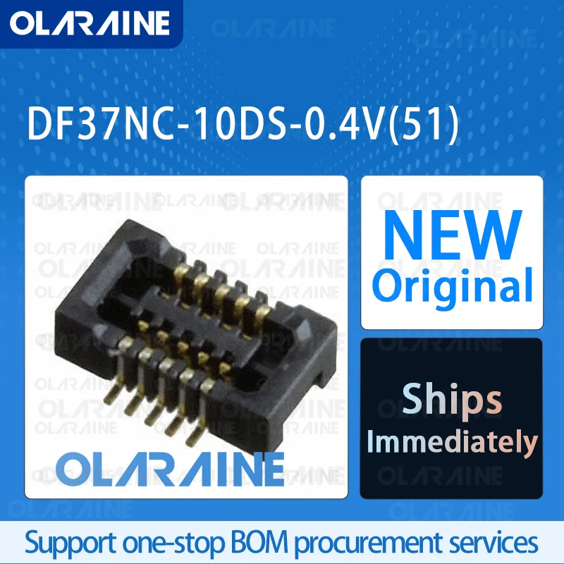 

50/200/500Pcs DF37NC-10DS-0.4V(51) 100% brand new original микросхема Mezzanine connectors 10 Position 300 mA