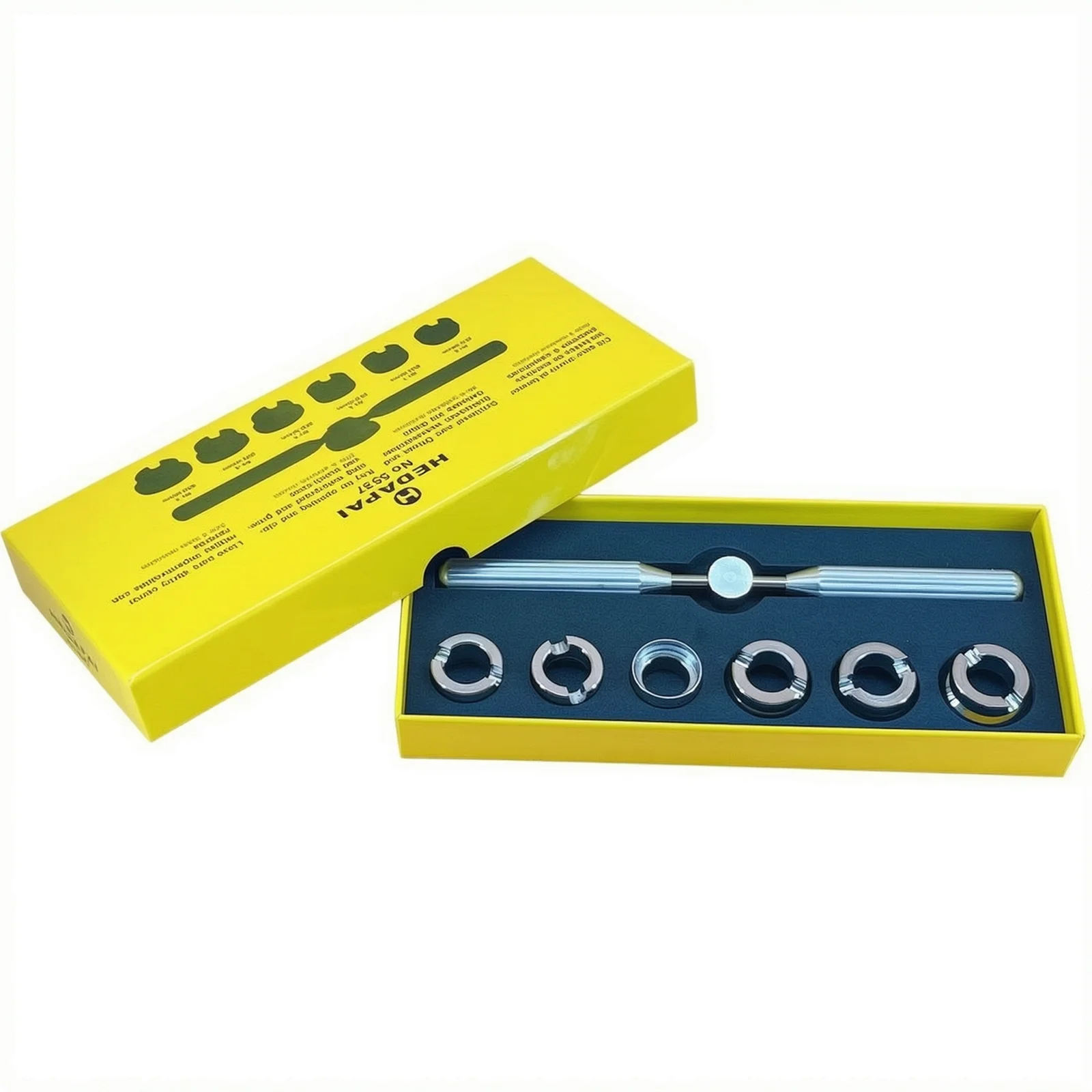 Watch Case Back Opener Wrench Versatile Tool Set Includes Multiple Grooved Dies For Different Watch