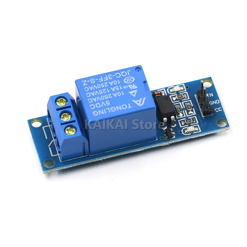 1 Channel 5V relay module with optical coupling isolation relay MCU expansion board high / level trigger