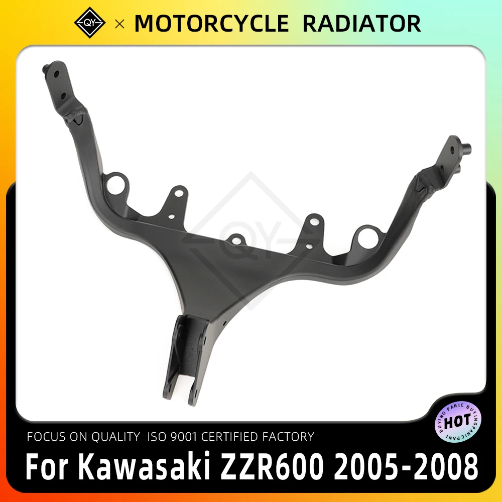 

LQYL Motorcycle Headlight Bracket Fairing Stay Support Headlamp For Kawasaki ZZR600 2005-2008 ZZR 600 2005 2006 2007 2008