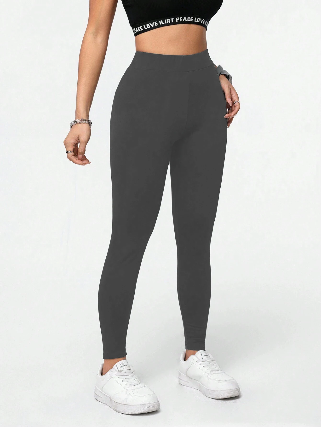 Leggings Ajustados de Cintura Alta y Alta Elasticidad para Mujer, Pantalones de Yoga con Control de Abdomen, para Gimnasio, Entrenamiento, Correr, Uso Diario Informal