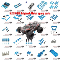 For MJX Hyper Go 1/16 16208 16209 16210 H16 H16BM Metal Front Rear Body Pillars Upgrade Shock Tower Kit Front Rear Frame