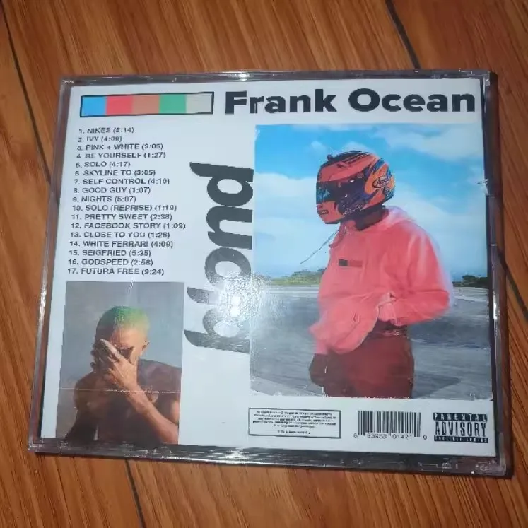 New Hip hop Rap Frank Ocean Lonny Music CD Blonde Album Music Record Cosplay Walkman Car Soundtracks Box Party Music Collection