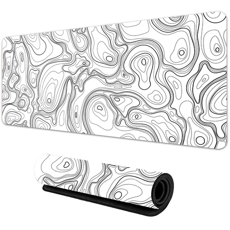 1pc Simple Art Mouse Pad Computer Laptop Keyboard Mouse Mat XXL Large Mousepad Gamer Desktop Decoracion Table Desk Mat Mouse Pad