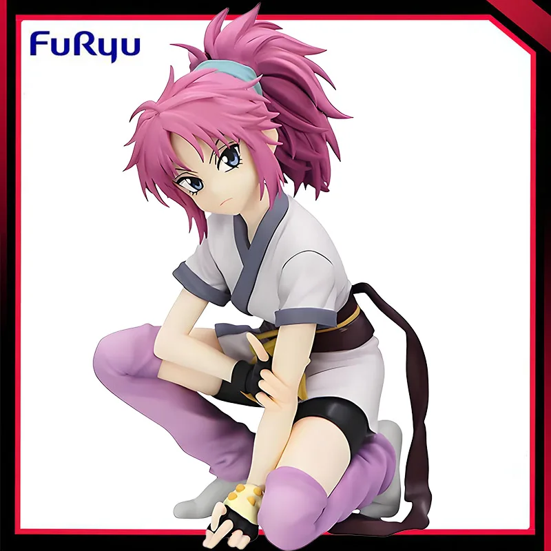 

In Stock Original FuRyu Noodle Stopper Figure Hunter X Hunter Machi Komacine 10cm Anime Model PVC Action Figure Children's Toy