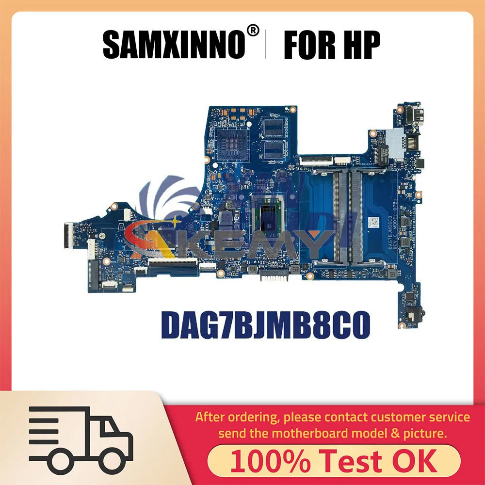 

Computer Motherboard For HP Pavillion 15-CW TPN-Q210 L22761-001 L22761-601 DAG7BJMB8C0 Laptop Mainboard CPU R3 R5 R7 2th 3th AMD