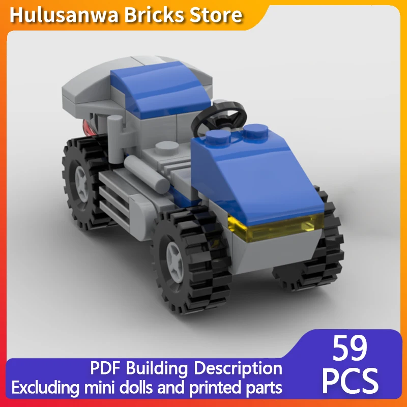 

Turbo Medium Mobility Vehicle Model MOC Building Bricks War Equipment Modular Technology Gift Holiday Assemble Children Toy Suit