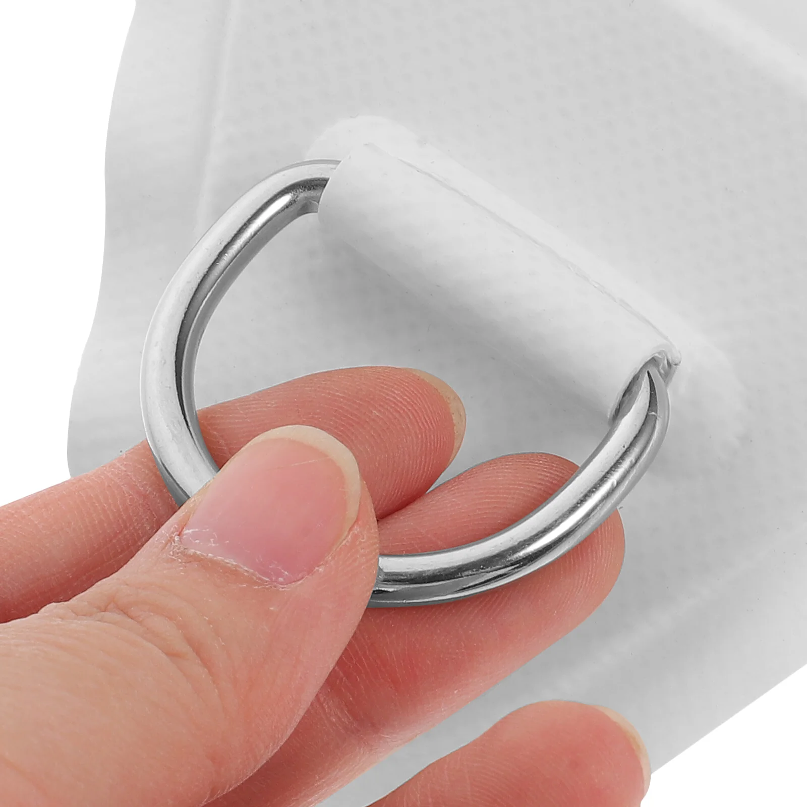 

2pcs Kayak PVC Kayak Cords Fixing Buckle Patch D-ring Buckles for Cords Fixing Black Boat Supplies Inflatable Fittings