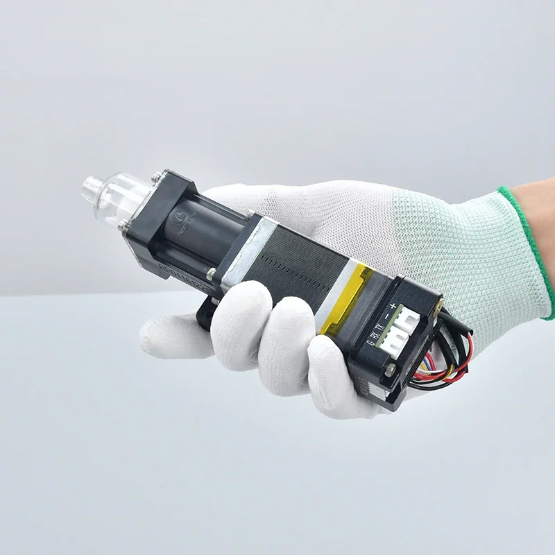 Precision 6ML Micro Piston Pump Low Pressure Electric Liquid Dispenser Online Water Analyzers Gear Sewage OEM Customizable