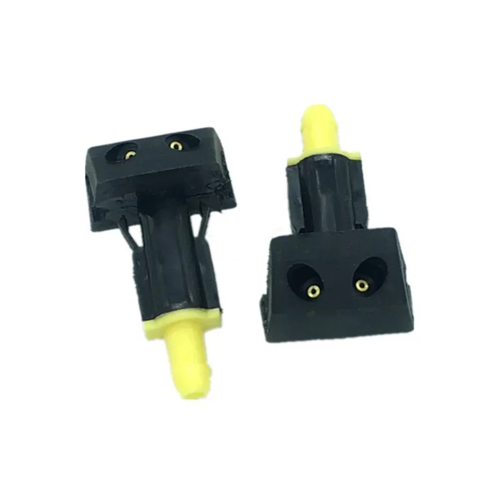 2Pcs Car Front Windshield Washer Wiper Water Spray Nozzle For Nissan TIIDA Auto Accessories Windshield Wiper Washer Spray Nozzle