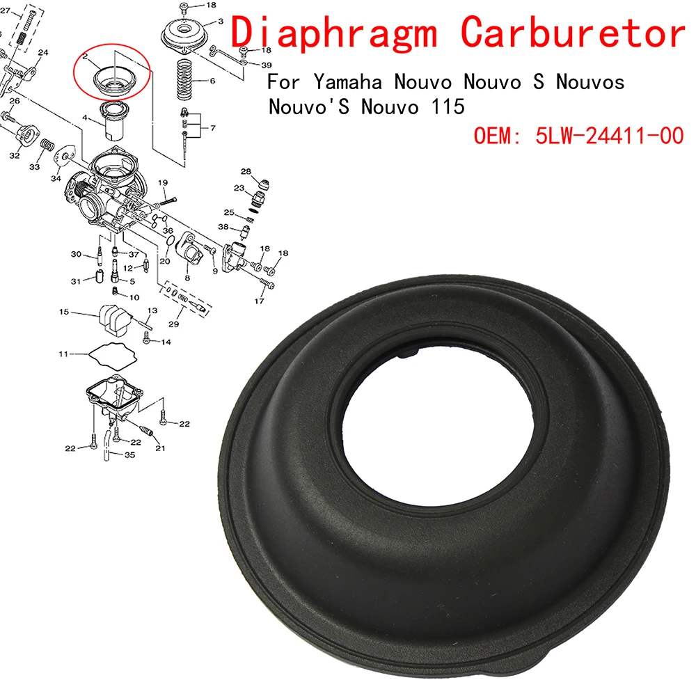 ヤマハ,nouvo,nouvoos,nouvo,nouvo,115,oem,5lw-24411-00の交換用スピーカー