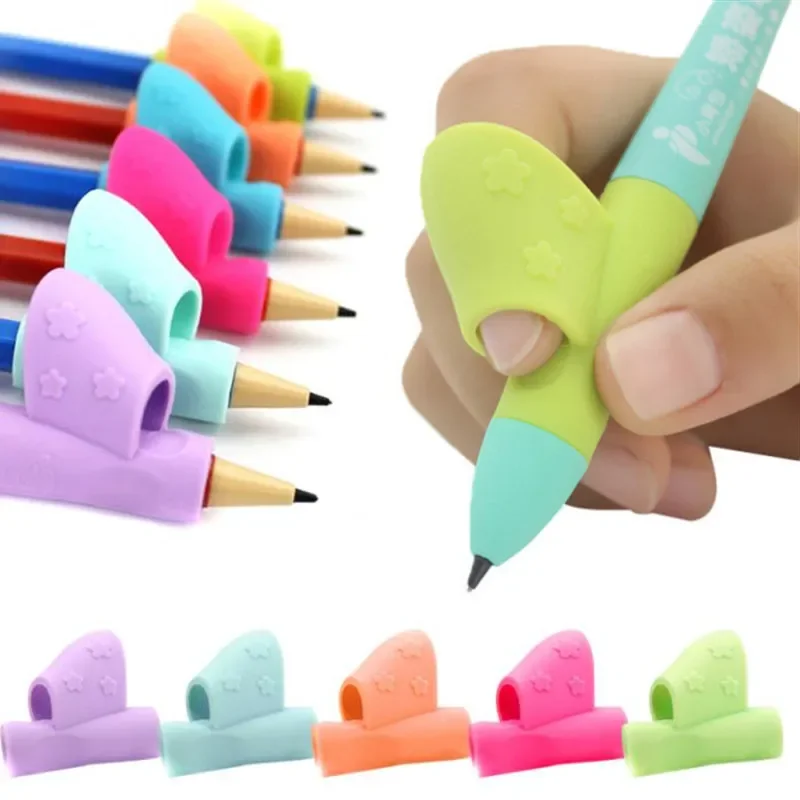 Dispositif de maintien du crayon, correcteur de porte-stylo, poignée de Postures, jouets Montessori pour enfants, partenaire d'apprentissage, papeterie pour étudiants