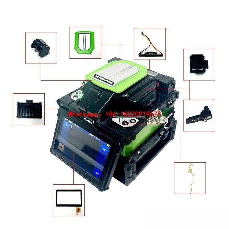 LCD Screen Display for INNO IFS-15M View 1 Fusion Splicer Touch Screen heating furnace Display screen cable Fiber pressure plate