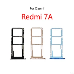 SIM Card Slot Tray Holder Sim Card Reader Socket For Xiaomi Redmi 7A