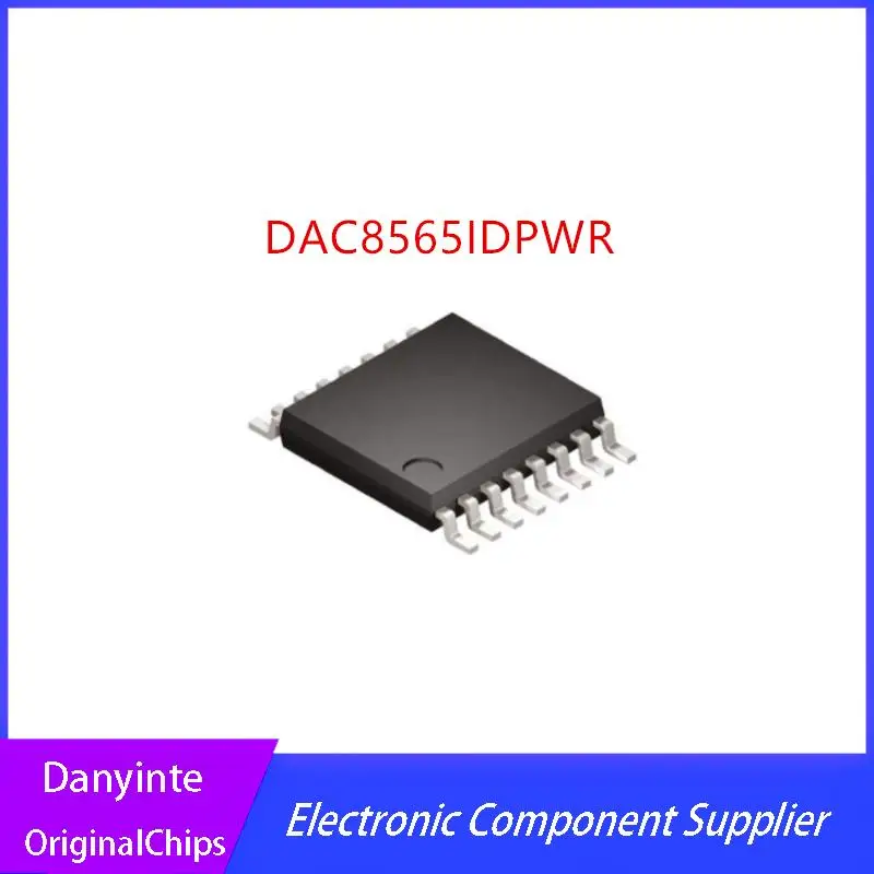 2PCS NEW DAC8565IDPWR DAC8565IDPW DAC8565IDPWT DAC8565 TSSOP-16