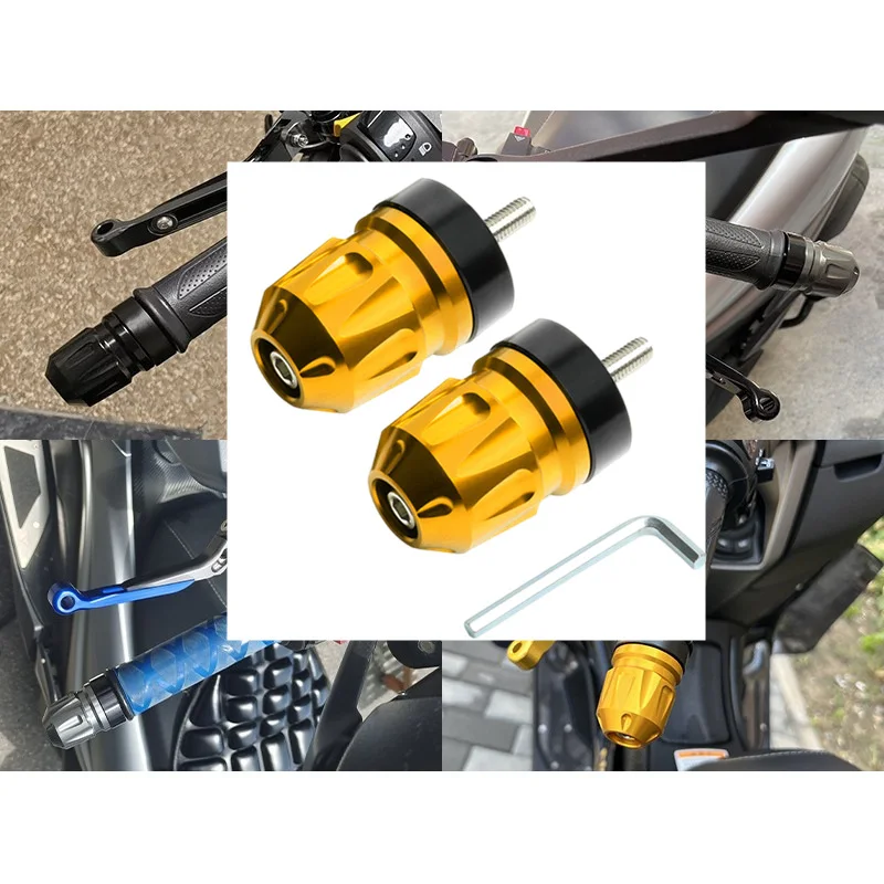 

Motorcycle Bar End Weights Anti Drop Balance Weight For Honda NS125LA RX125 NS125D Handlebar Plug Cover CNC Aluminum Alloy