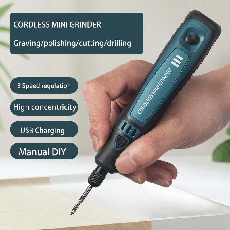 Mini Cordless Electric Screwdriver 650mah Rechargeable Adjustment Power Drill Multi-function Disassembly Torque Repair Tools