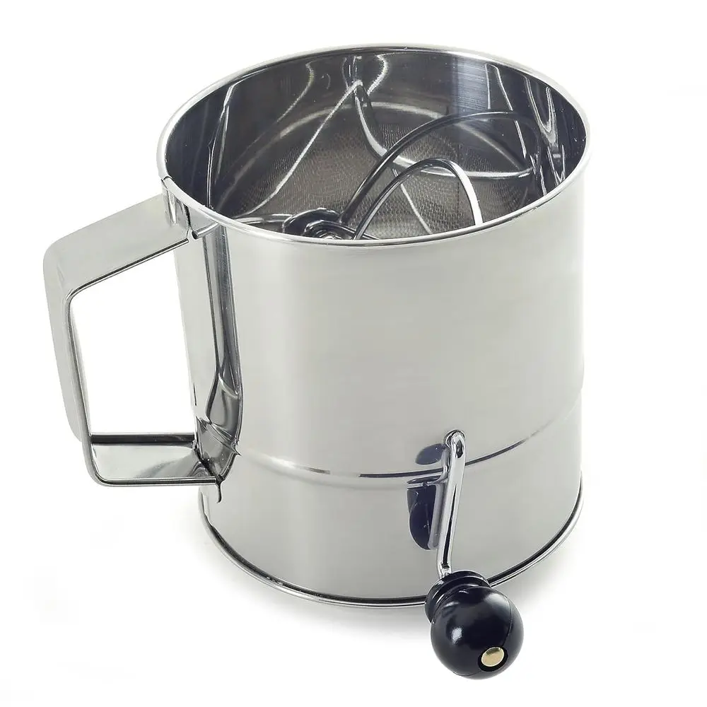Hand Crank 3-Cup Stainless Steel Citrus Juicer