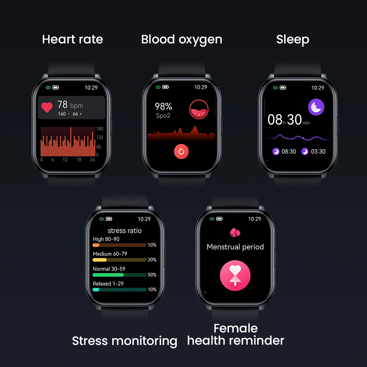 HAYLOU-reloj inteligente 2 Pro para hombre, pulsera con pantalla grande de 1,85 pulgadas, 100 modos de entrenamiento, control del ritmo cardíaco,
