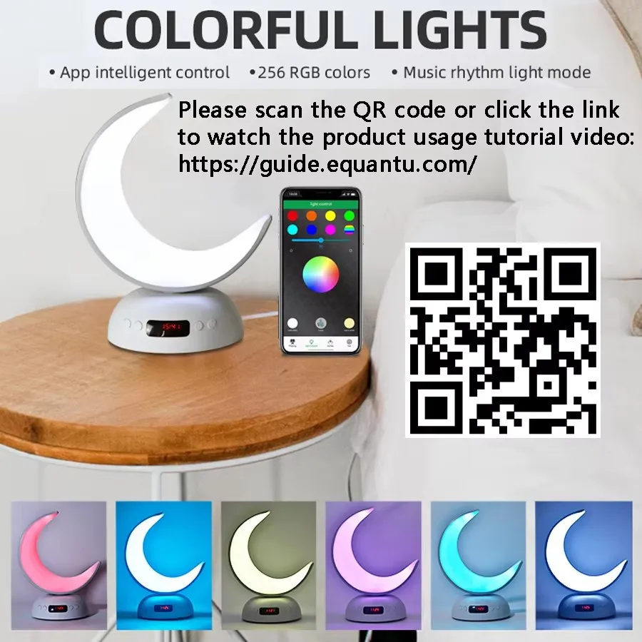 Quran Azan Clock Islam Muslim Arabic Koran Bright Bluetooth Speaker Portable Night Light Lamp Holy Wireless Ramadan Islamic Arab