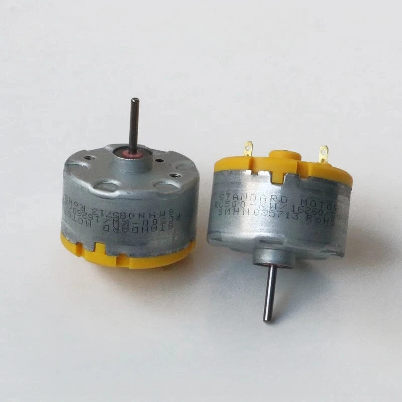 Standard RC500-KW-16260 Small Motor Motor 3V6V12V Sweeper Mixer Fan