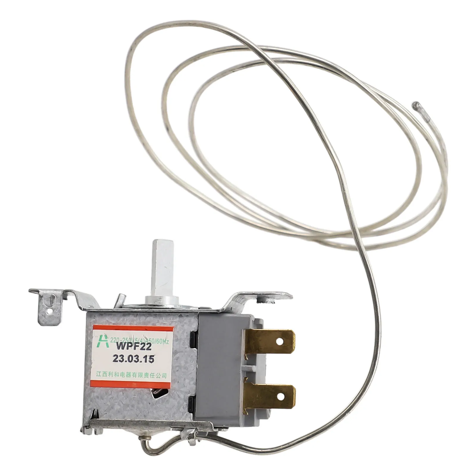 Thermostat de réfrigérateur, régulateur de température, 2 broches, 220V-250V, 60g, 1 pièce