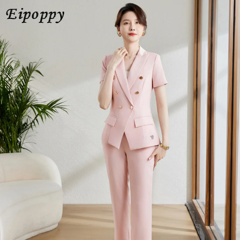 Professional short suit set skirt