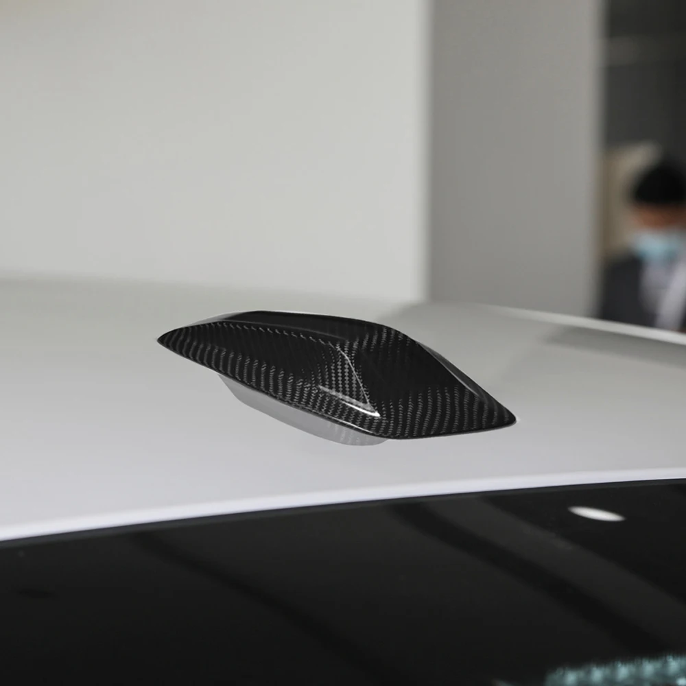 

Real Car Shark Fin Antenna Cover Trim For BMW 4 Series G22 G26 4 Door I4 X1 U11 2022up