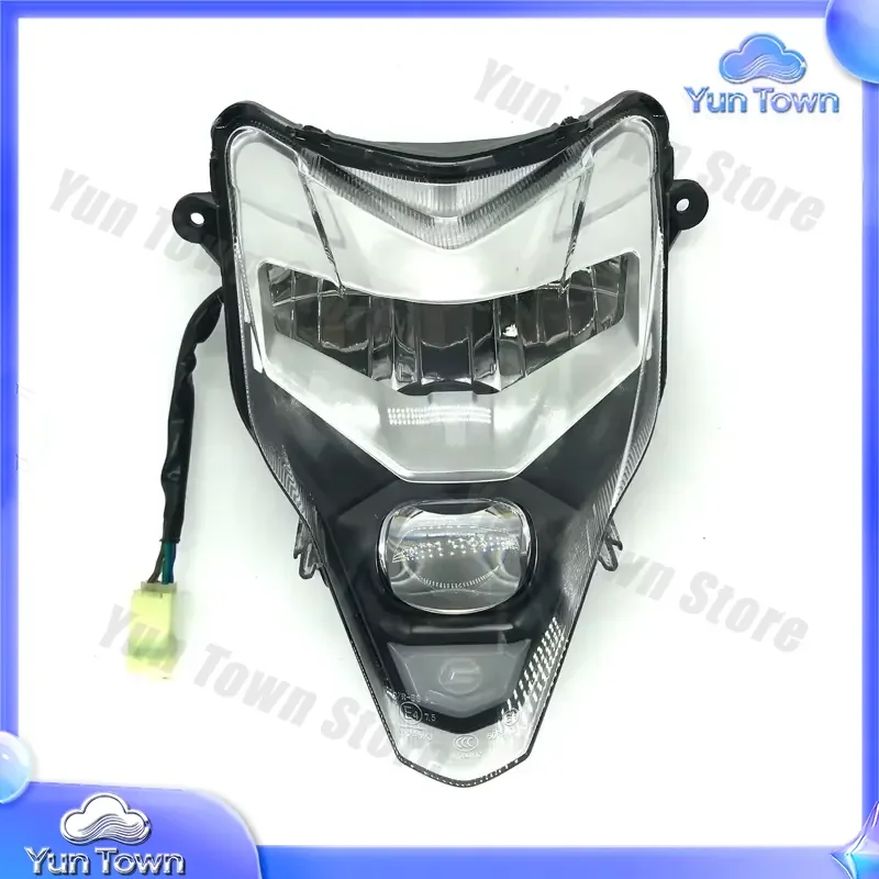 LED Headlamp for CFMOTO 150NK 400NK 650NK Motorcycle Headlight Replacement Lamp Bulb Lighting Kit for Off Road ATV UTV