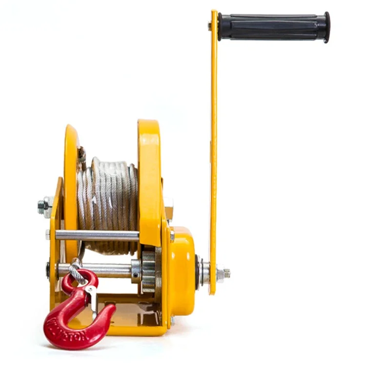 1800LBS Portable Hand Operated Manual Winch Hand Winch