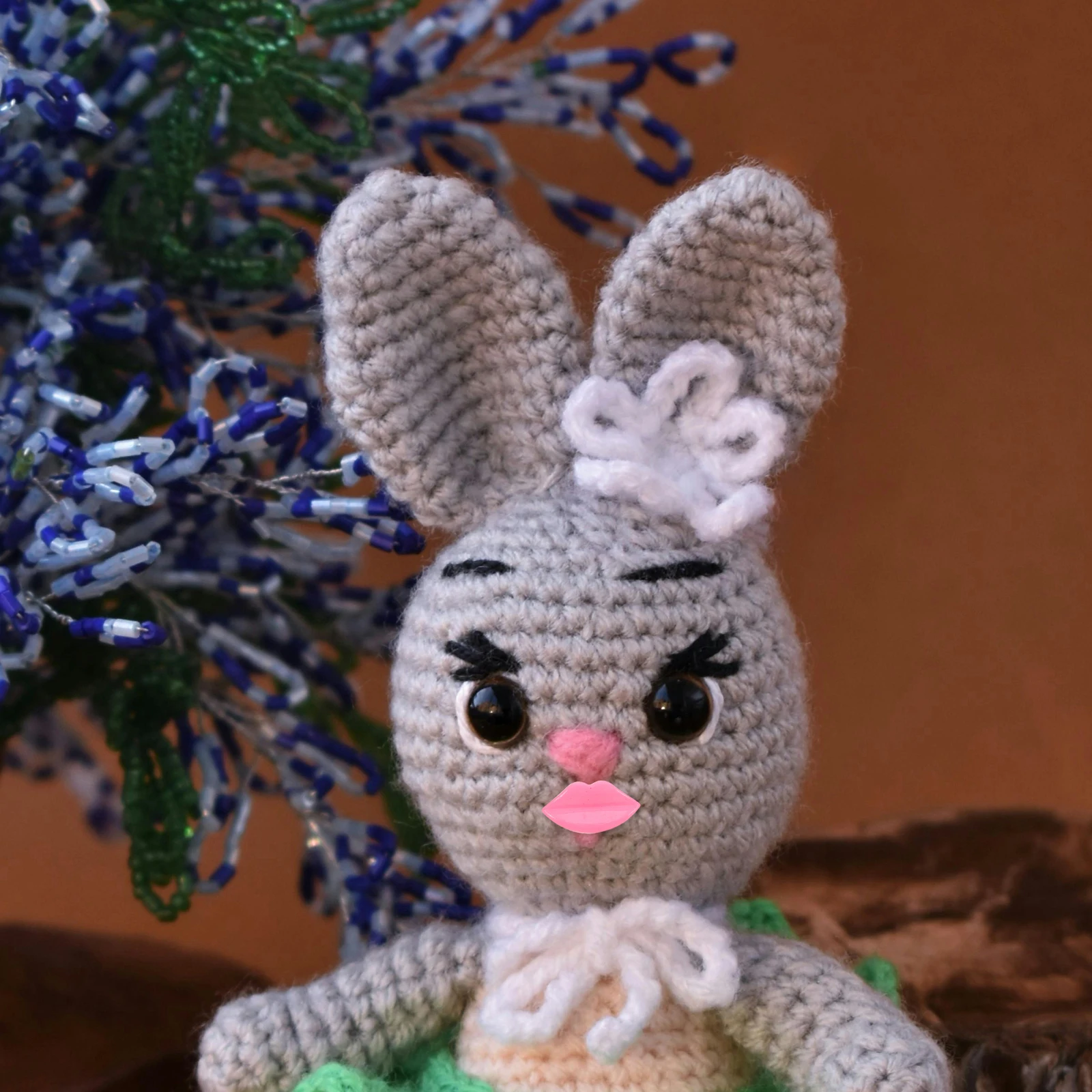 

100 шт., аксессуары, детали для рта, сделай сам, кукольный домик, украшение для губ, замена, пластиковые принадлежности для рукоделия для медвежих кукол