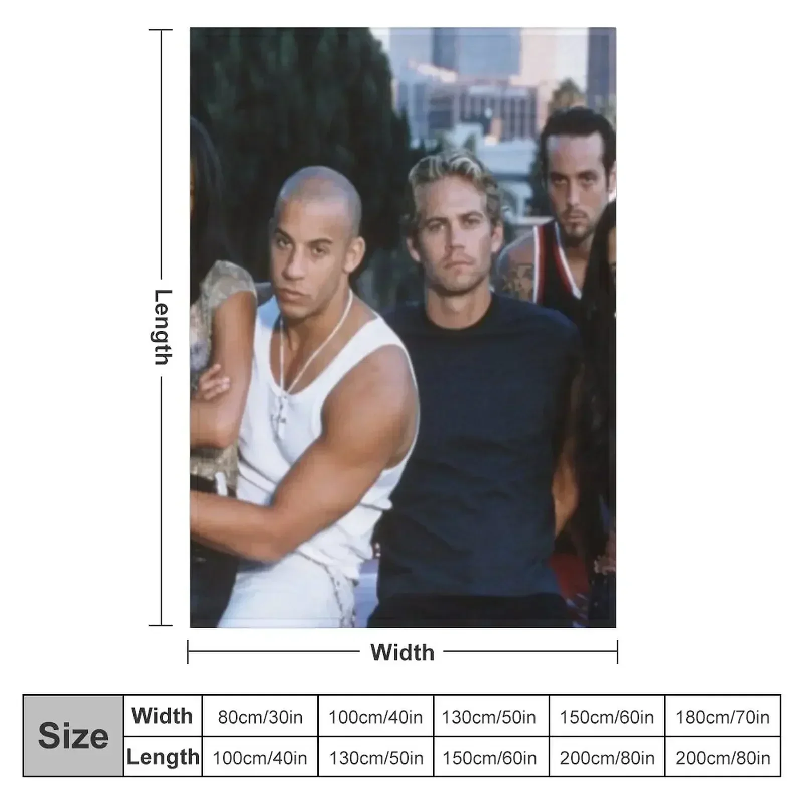 fast and furious Throw Blanket Single For Sofa Thin Vintage Tourist Blankets