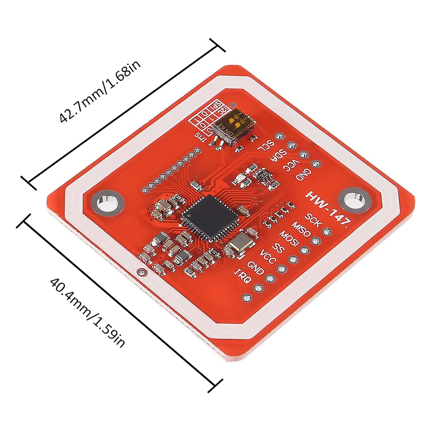 PN532 NFC NXP تتفاعل وحدة V3 عدة بالقرب من مجال الاتصالات قارئ وحدة عدة I2C SPI HSU مع S50 بطاقة بيضاء بطاقة مفتاح لراسبر #6