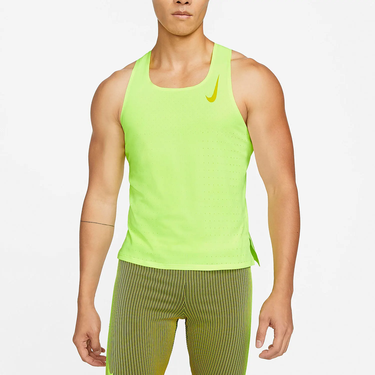 Nike Authentic Men's Summer Sweat Absorbing Breathable Running Sleeveless Tank Top CJ7836-702